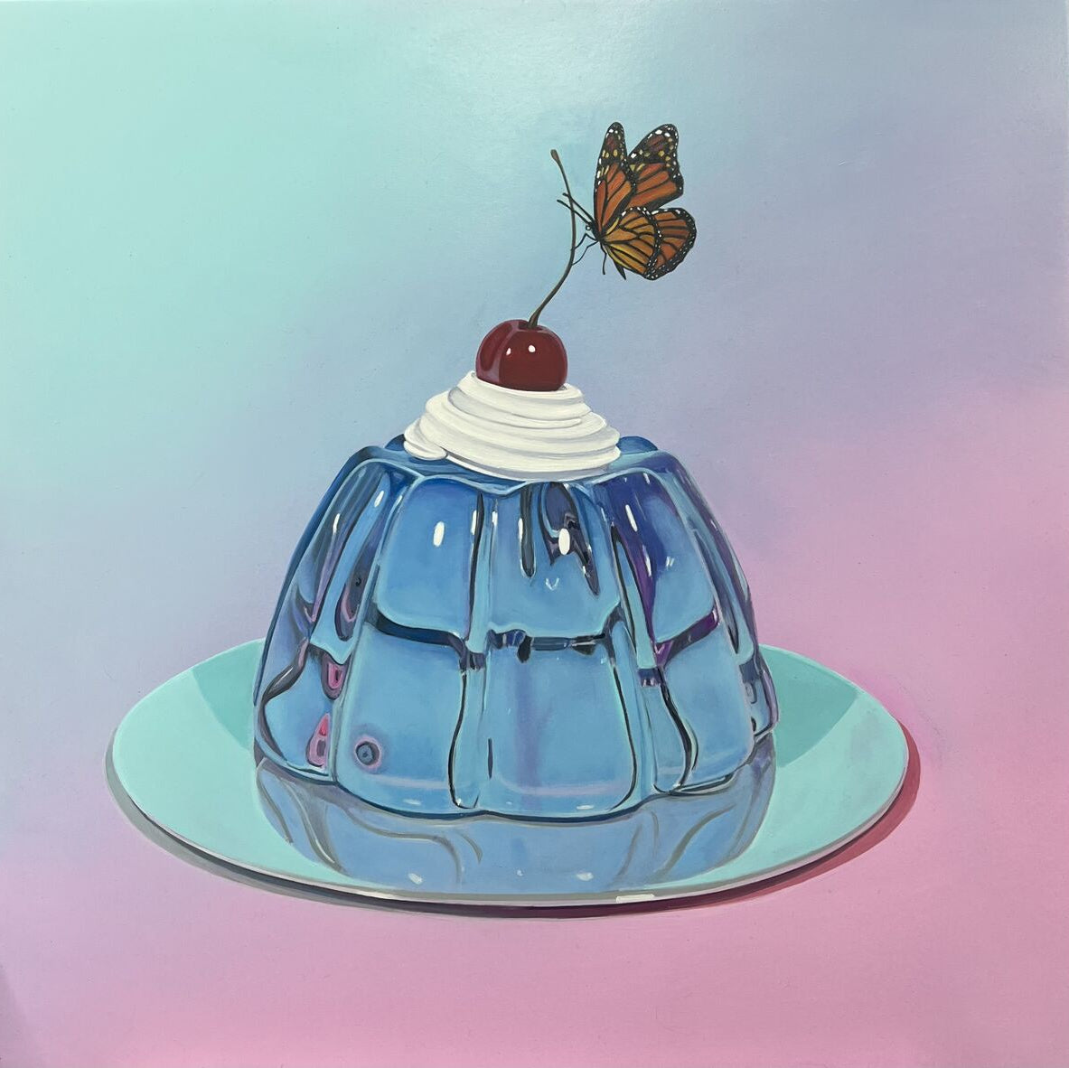 Large Picture of a lifelike jelly.