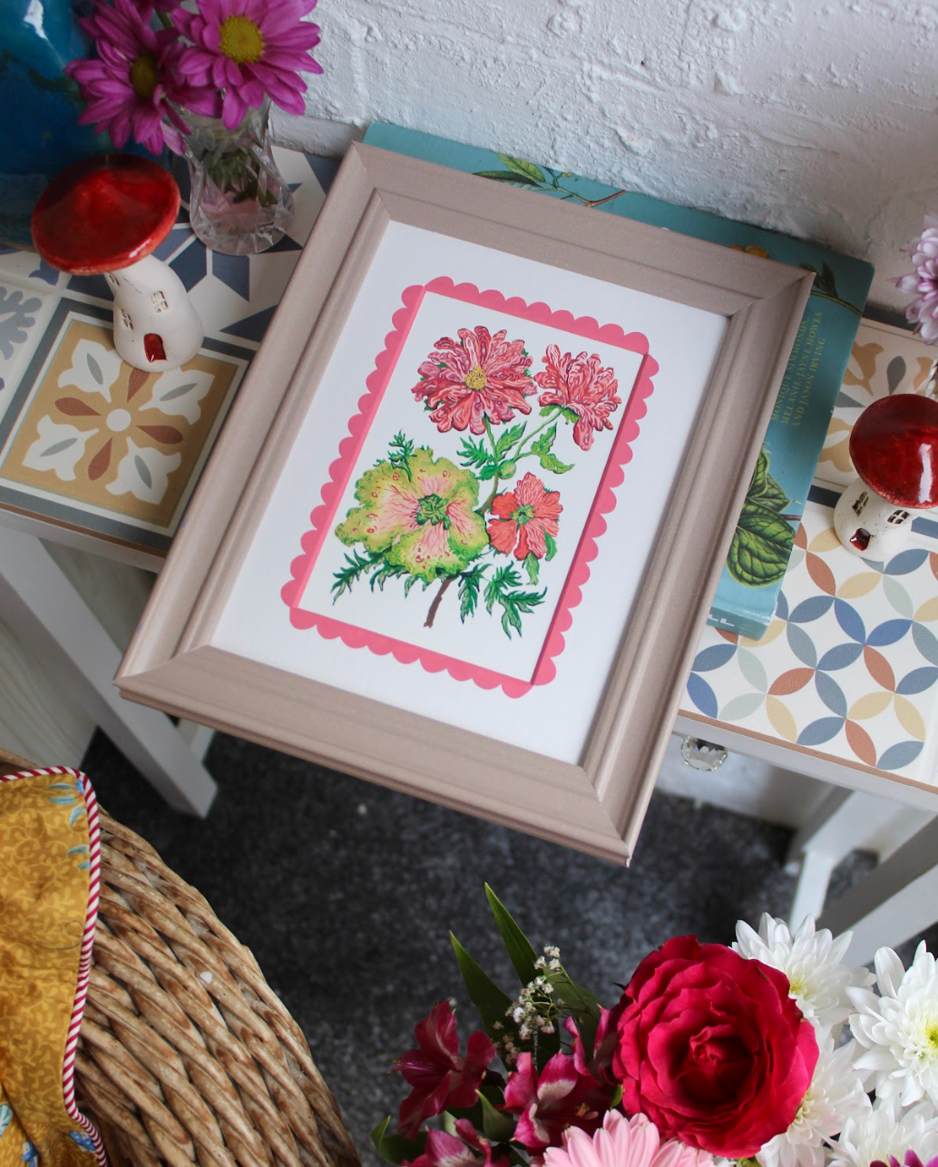 'Pink Zinnia'