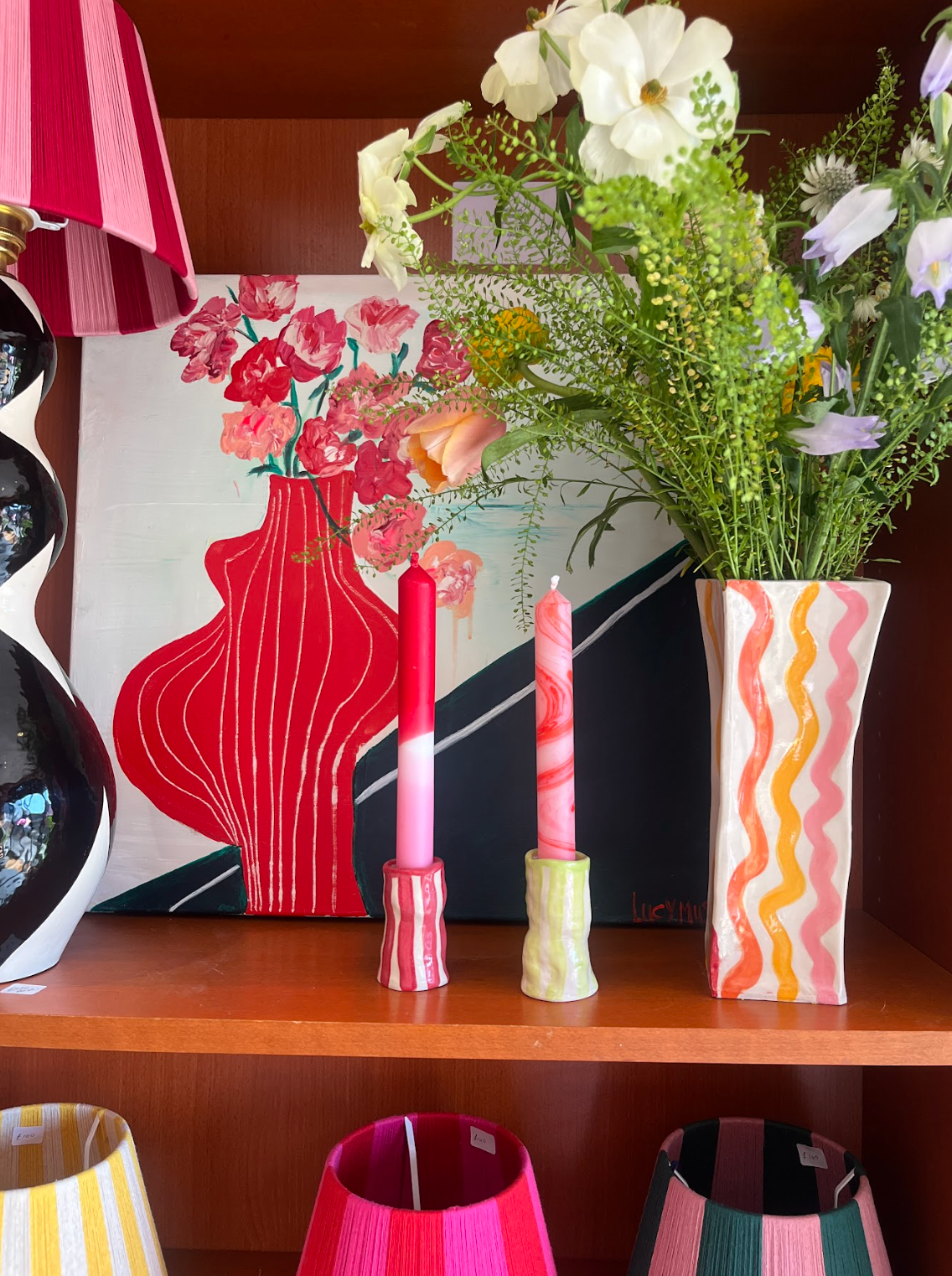 Dahlia Beach Candles