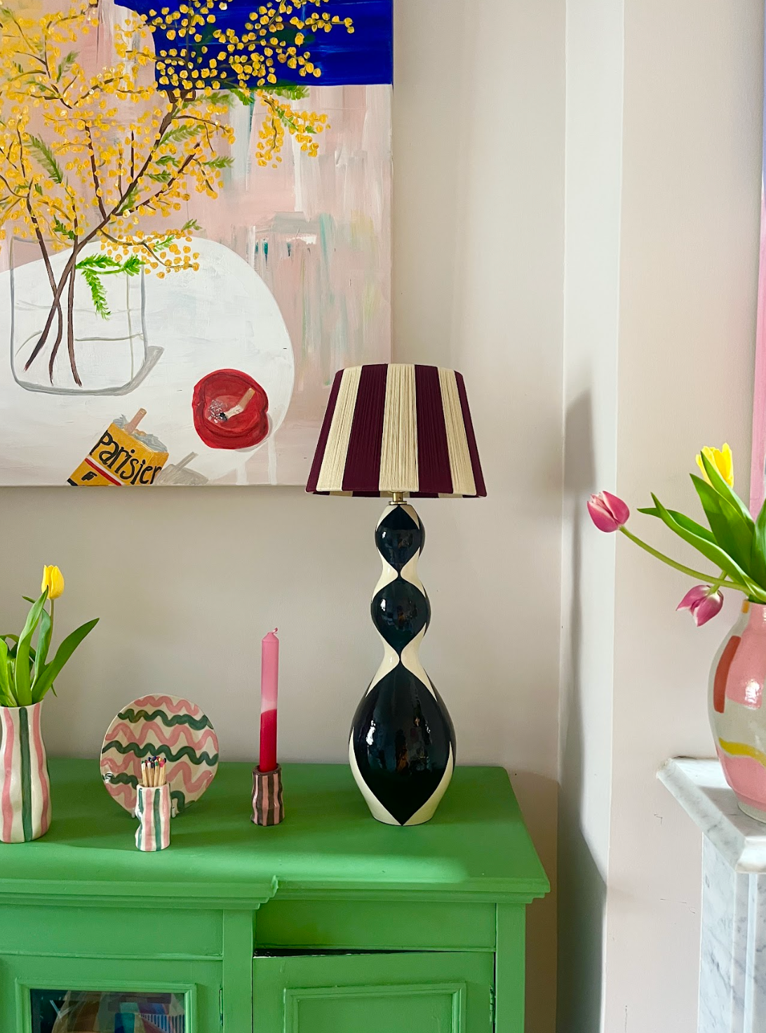 Harlequin Lamp II