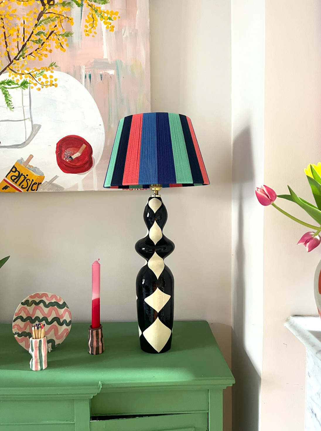 Harlequin Lamp I