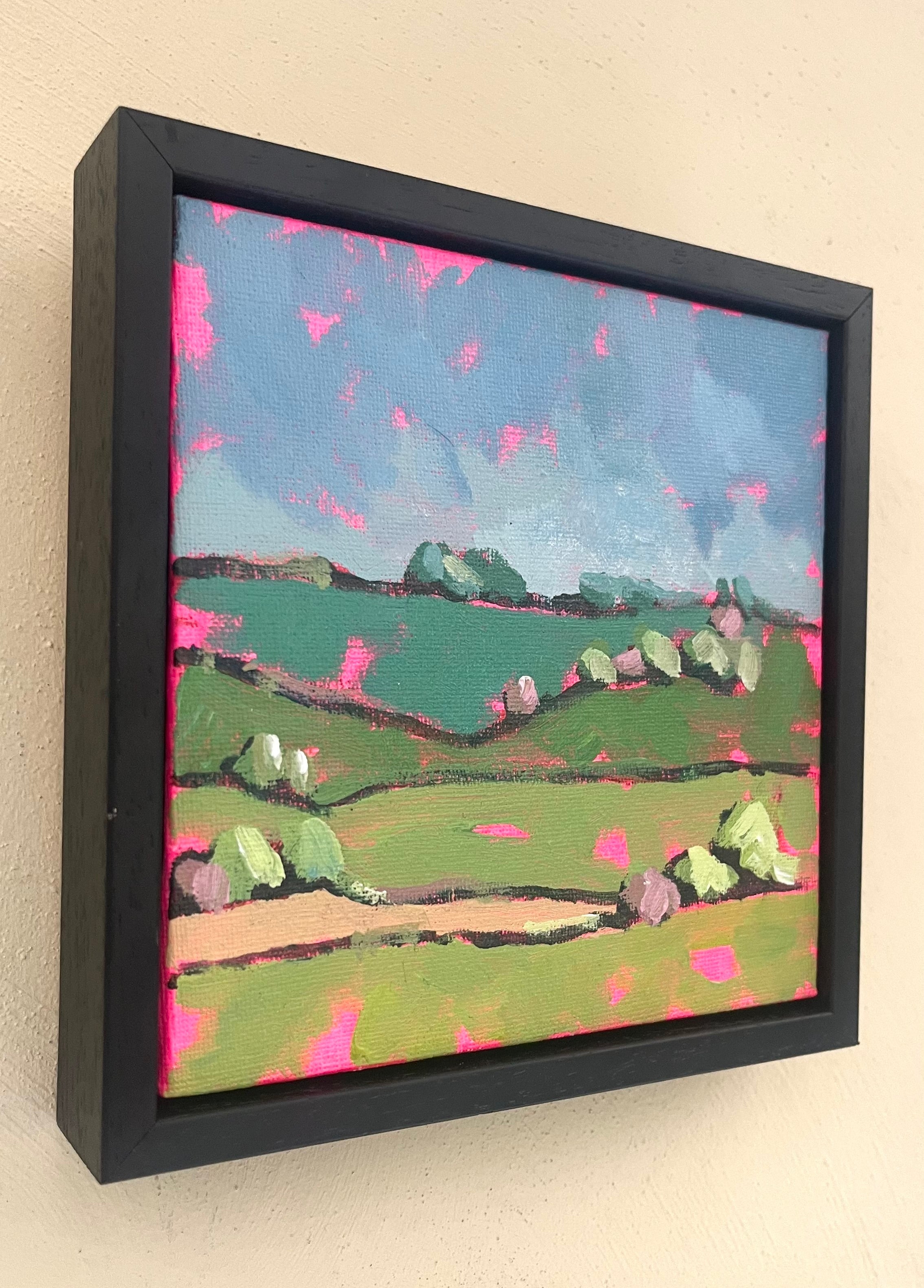 Picture of lanscape on the wall 