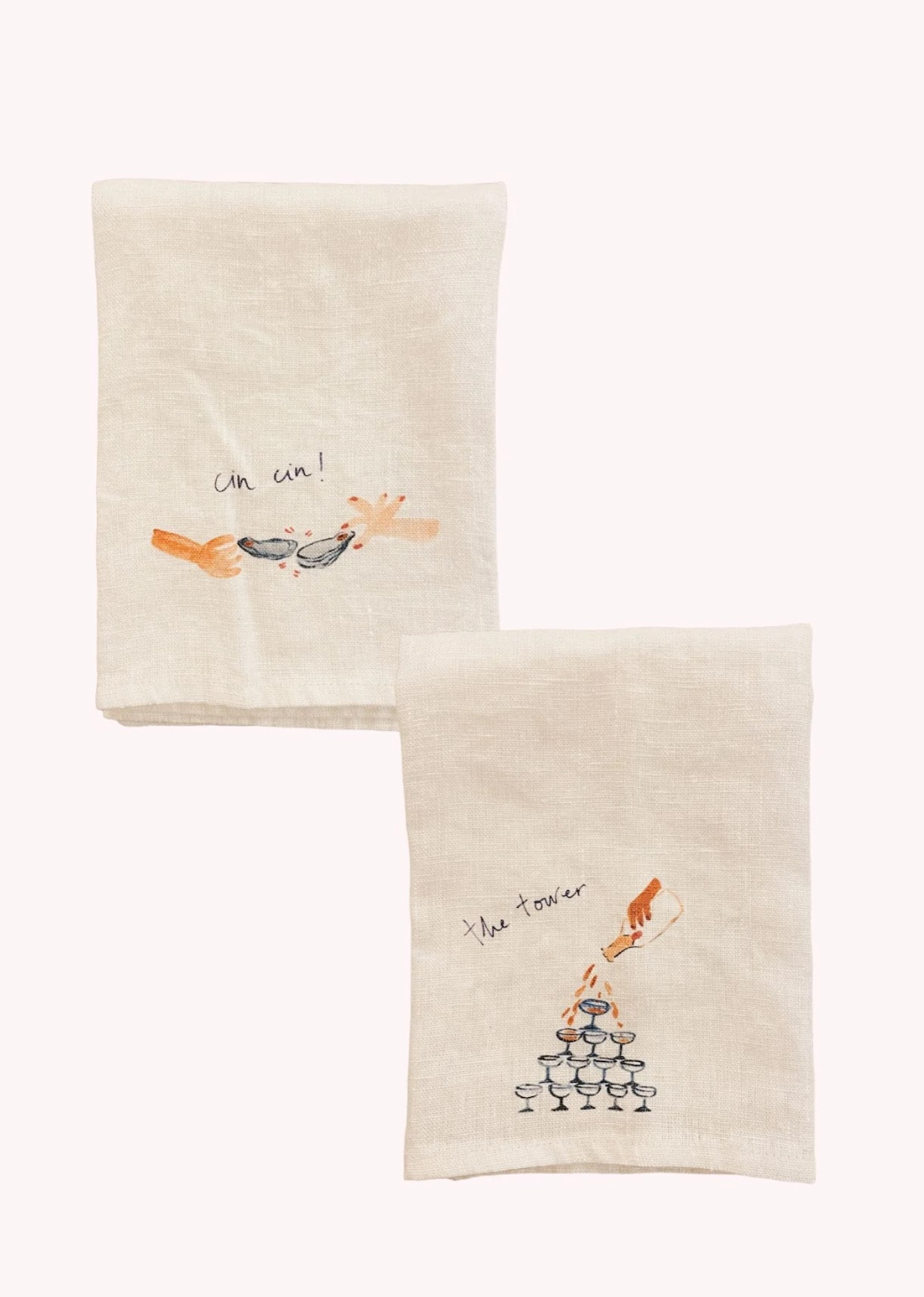The Tower & Cin Cin Napkin Set