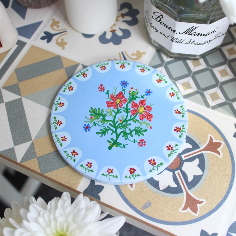 Duo Floral Coaster