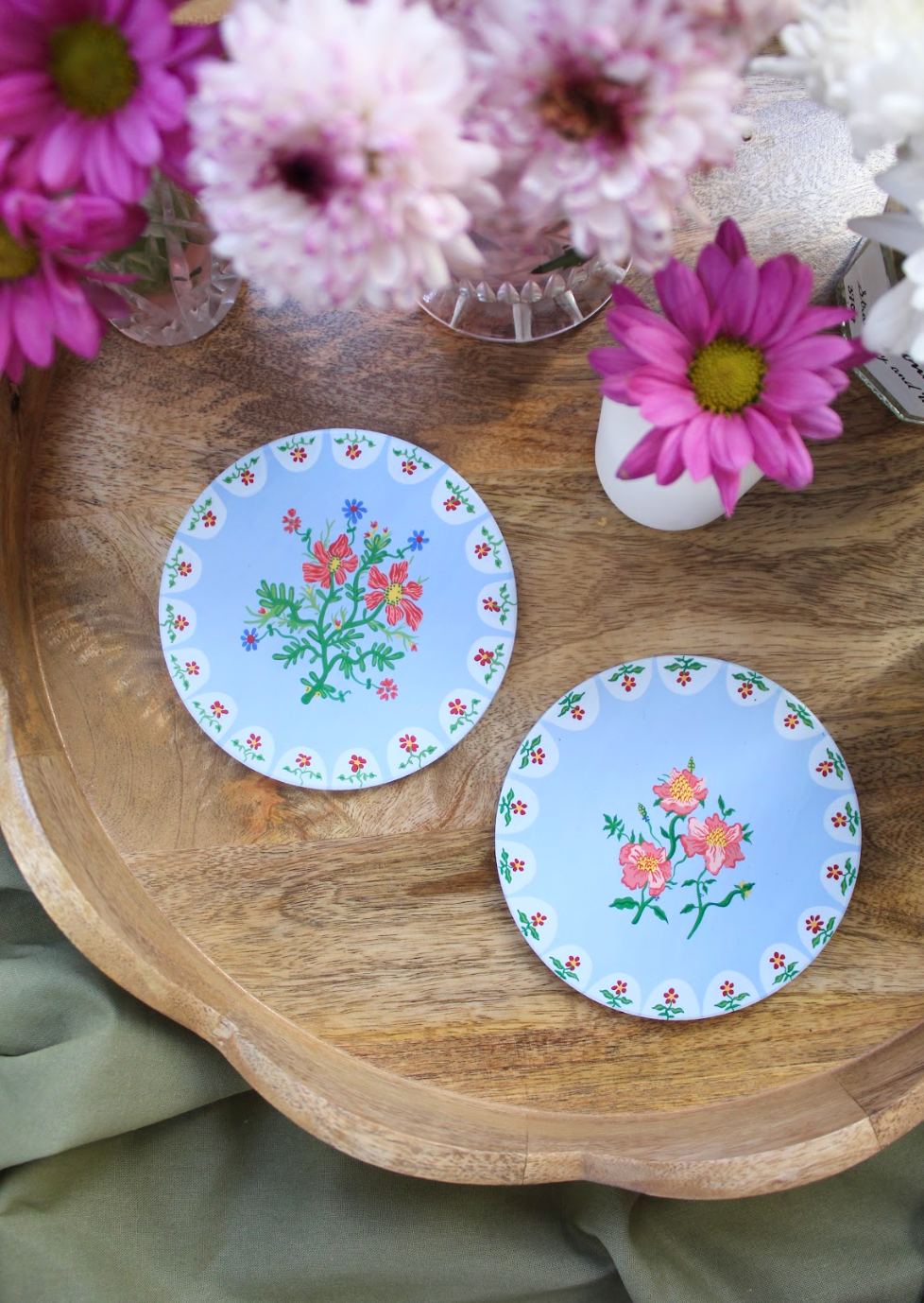 Duo Floral Coaster