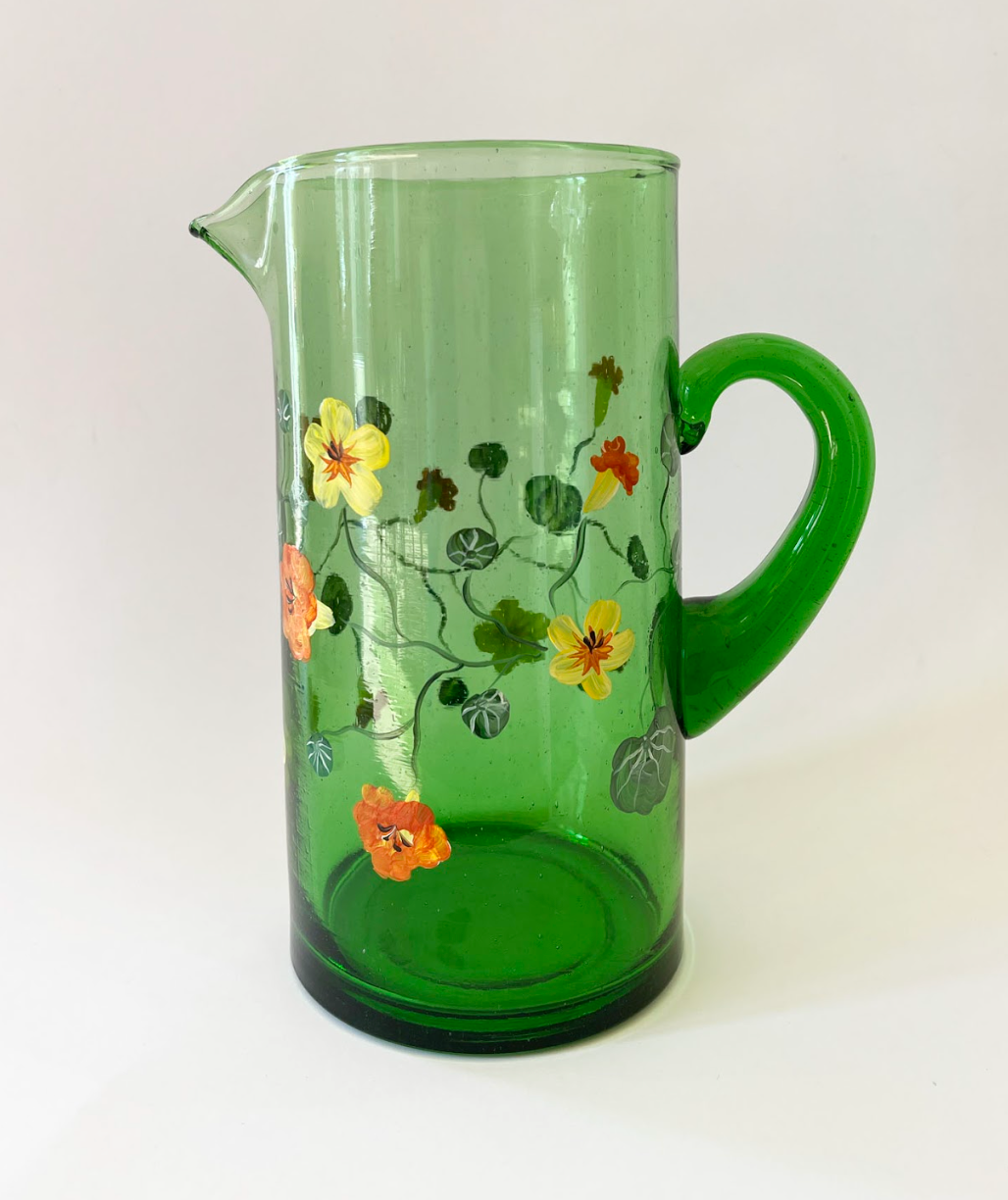 Green Nasturtium Jug