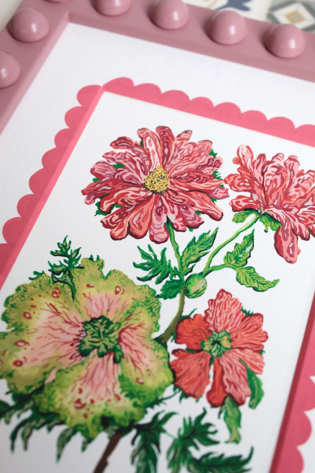 'Pink Zinnia'