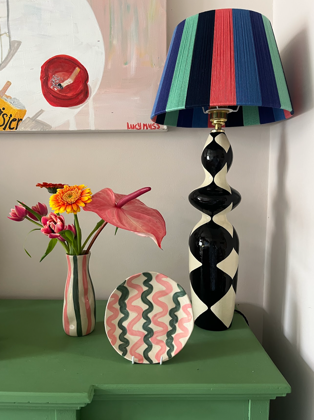 Harlequin Lamp I